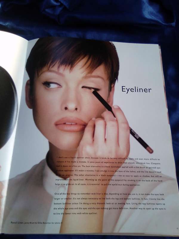 "The Art of Makeup"  Kevyn Aucoin.  Hard cover.  A3-sized book.