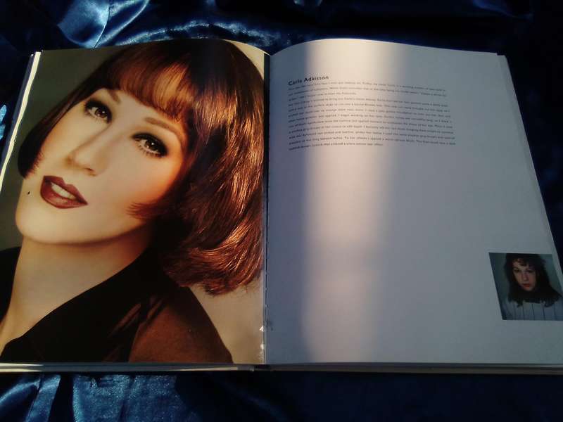"The Art of Makeup"  Kevyn Aucoin.  Hard cover.  A3-sized book.