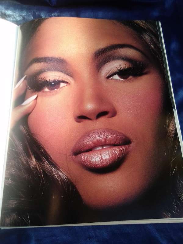 "The Art of Makeup"  Kevyn Aucoin.  Hard cover.  A3-sized book.