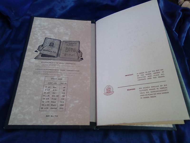 S.A.R./S.A.S. Empty Binders joblot.