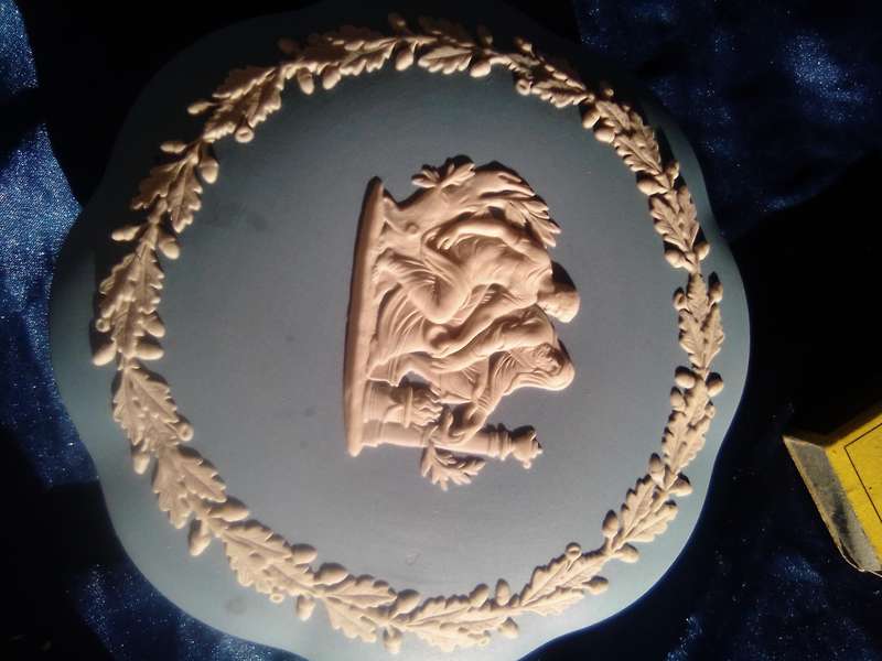 Wedgwood trinket box.  Condition:  Very good.