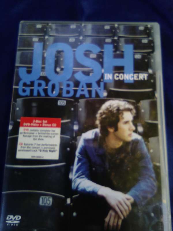 DVD  Josh Groban in Concert.
