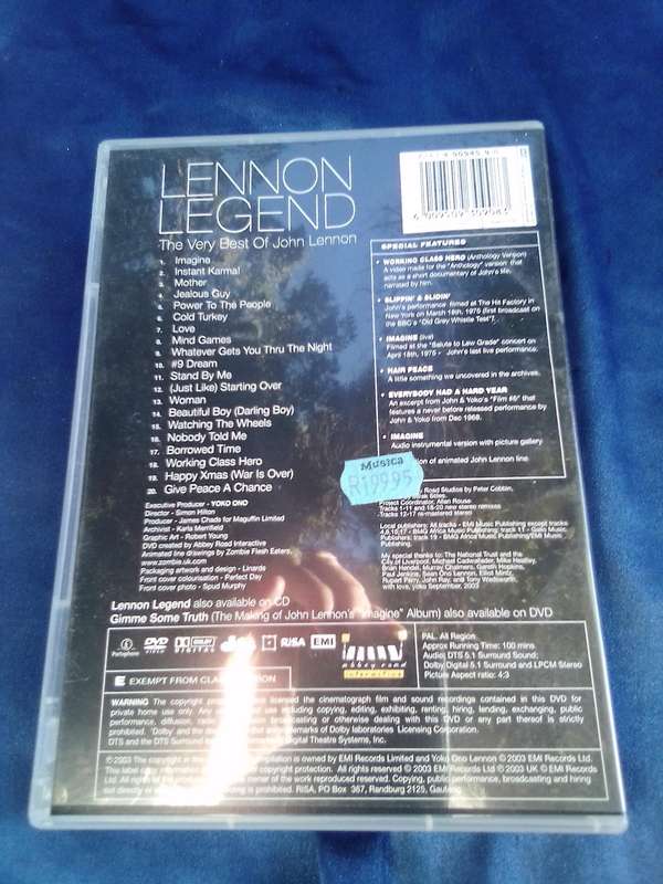 DVD  Lennon Legend.