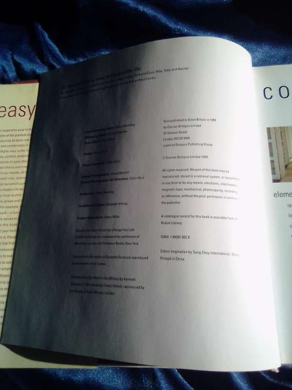 "Easy Living"  Terence Conran.  Hard cover.