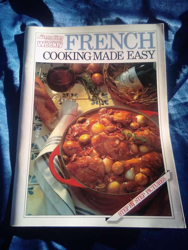 "French Cooking Made Easy'  Soft cover.