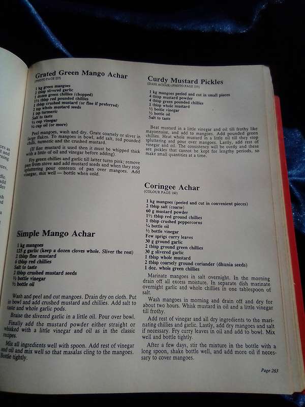 "Indian Delights"  Hard cover.