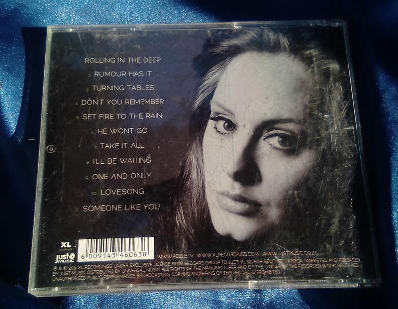 CD. Adele.  21