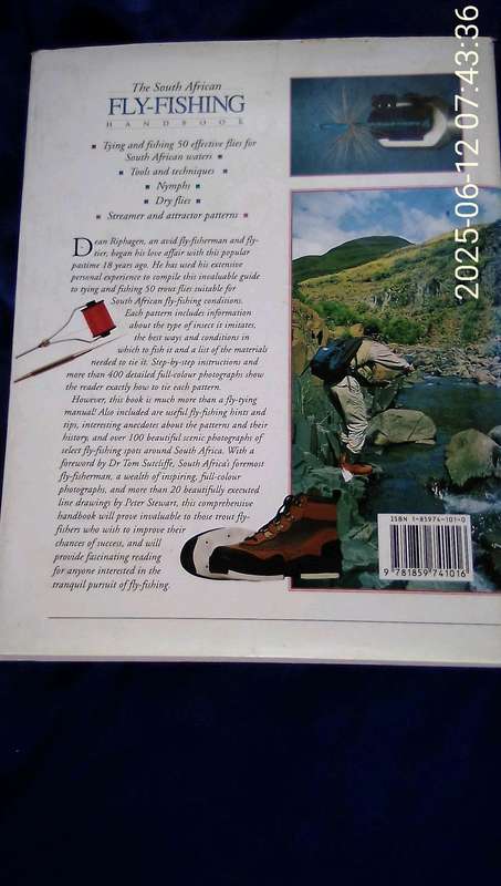 "The South African Fly-Fishing Handbook". Hard cover.