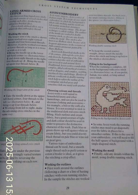"The DMC Book of Cross Stitch and Counted Thread" Hard cover.