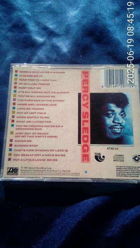 CD. Percy Sledge.  The Ultimate Collection.