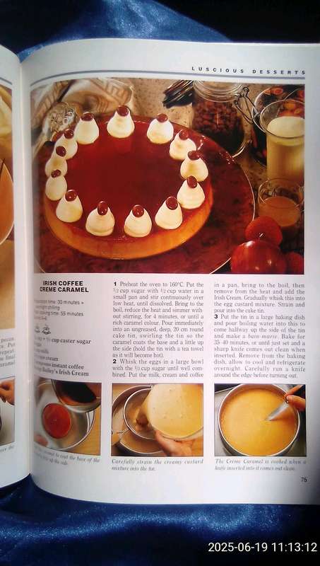 "Cheesecakes Pavlovas and Luscious Desserts"'  Soft cover.