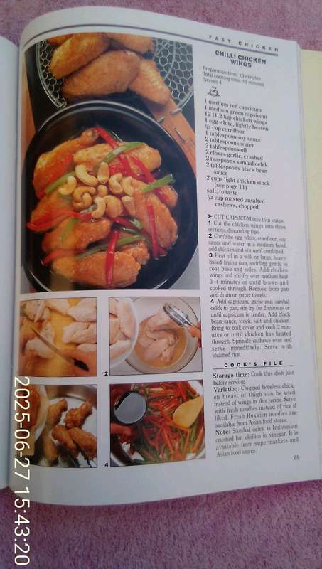"Chicken Recipes"  Soft cover.