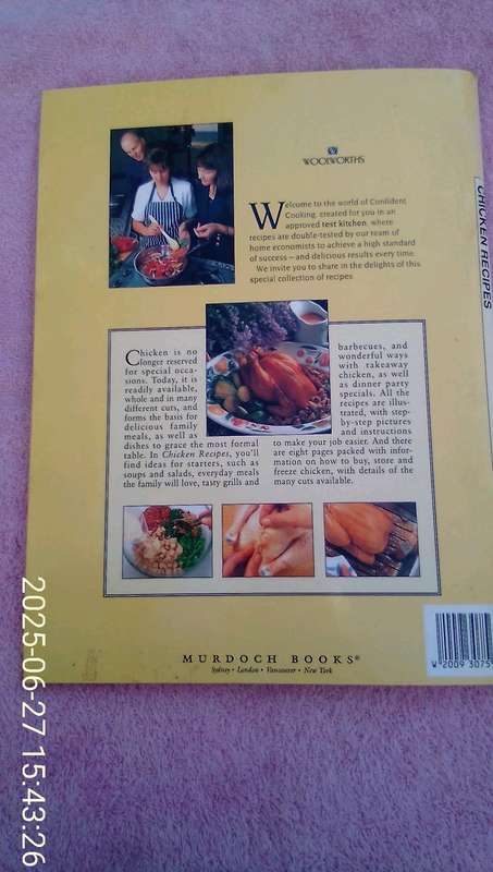 "Chicken Recipes"  Soft cover.
