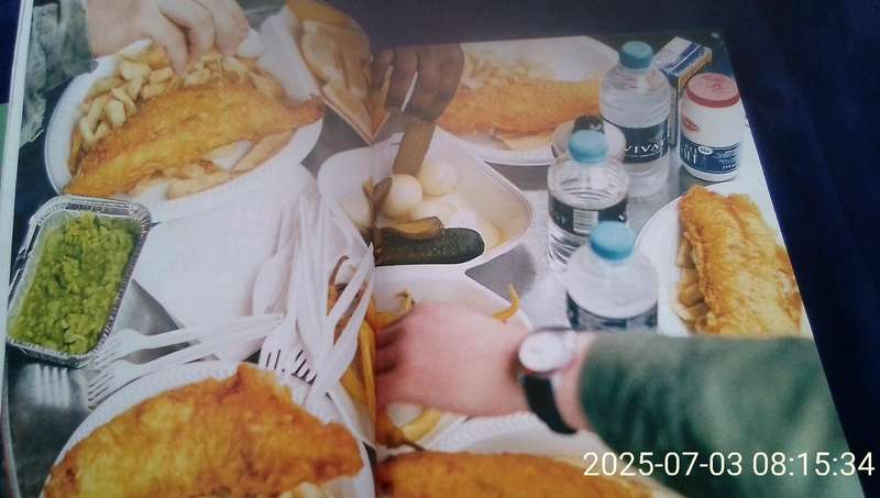 "Jamie's Dinners"  Hard cover.
