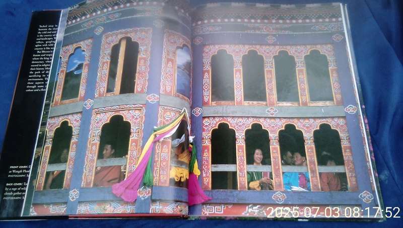 "Buthan.  Kingdom of Himalaya" Hard cover.