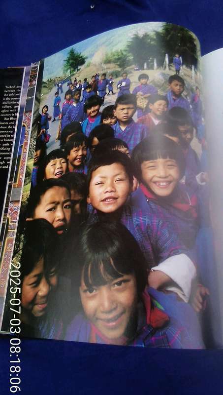 "Buthan.  Kingdom of Himalaya" Hard cover.