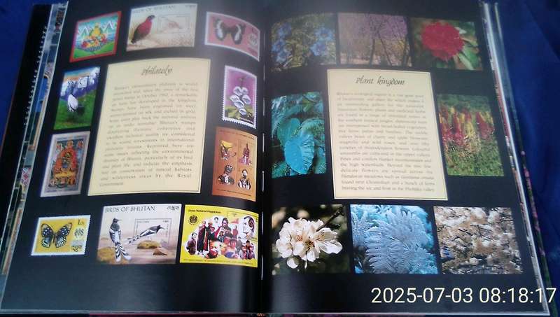 "Buthan.  Kingdom of Himalaya" Hard cover.