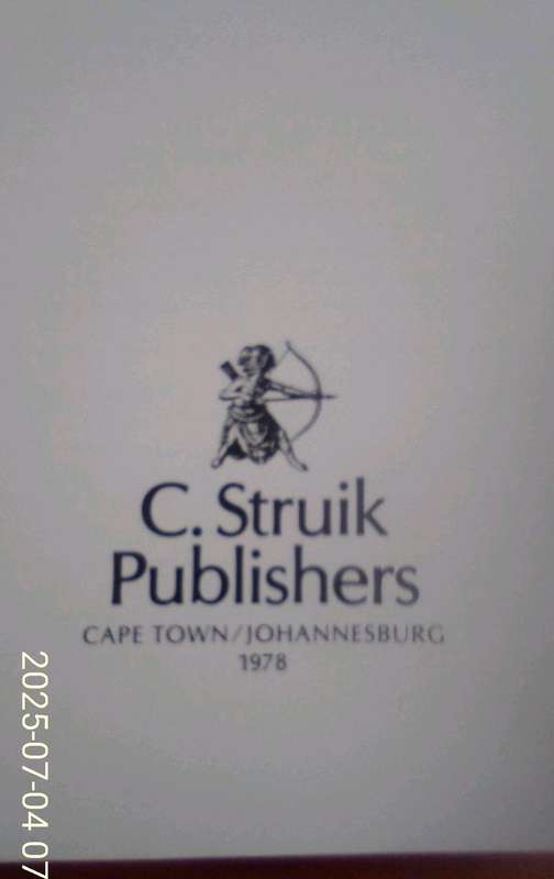 SIGNED.  "Namibia". 1978.  Hard cover.