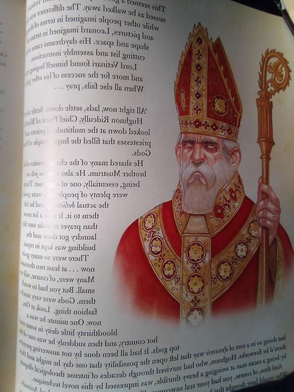 "The Last Hero"  Terry Pratchett. Soft cover.