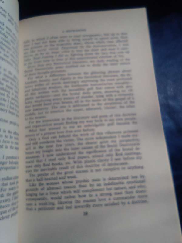 "Mein Kampf". English translation.  Soft cover.  Condition:. Excellent.