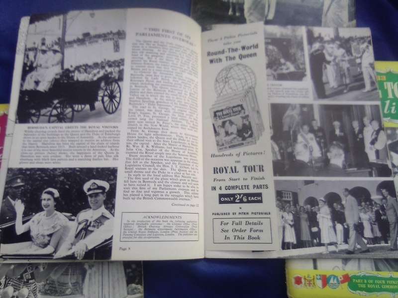 " The Royal Tour'. Set of 4 magazines.  Soft cover..