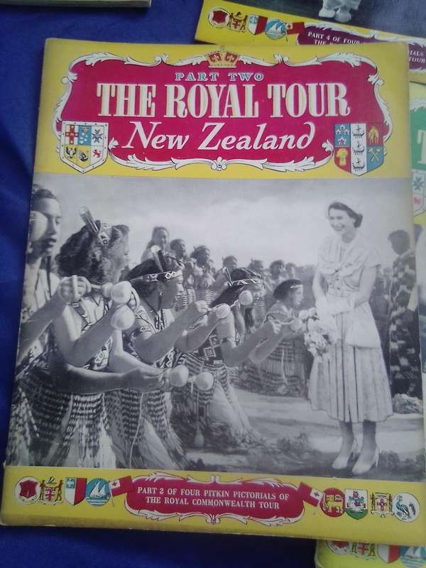 " The Royal Tour'. Set of 4 magazines.  Soft cover..