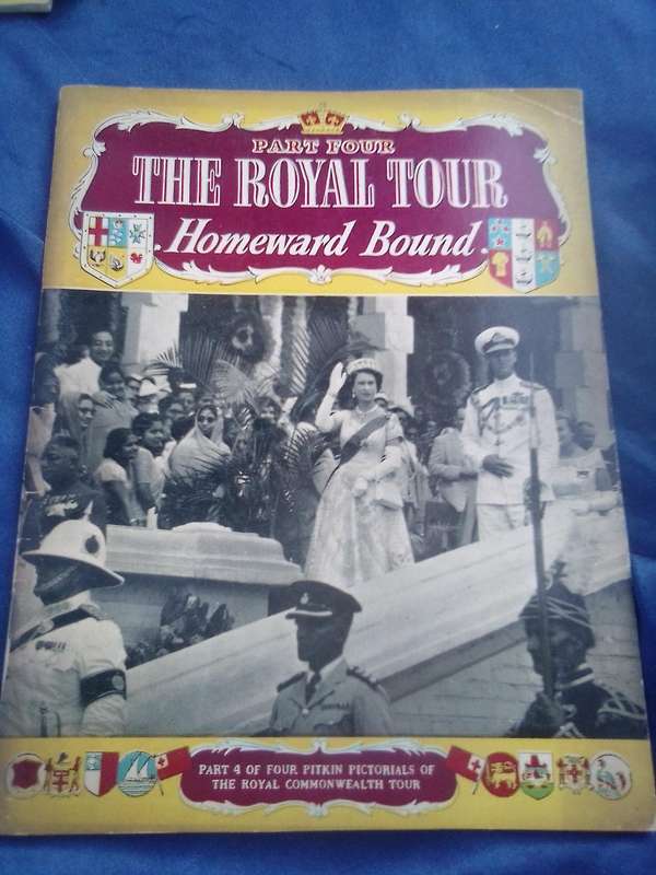 " The Royal Tour'. Set of 4 magazines.  Soft cover..