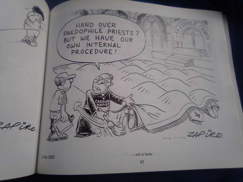 `Zapiro Bushwhacked`  Soft cover.