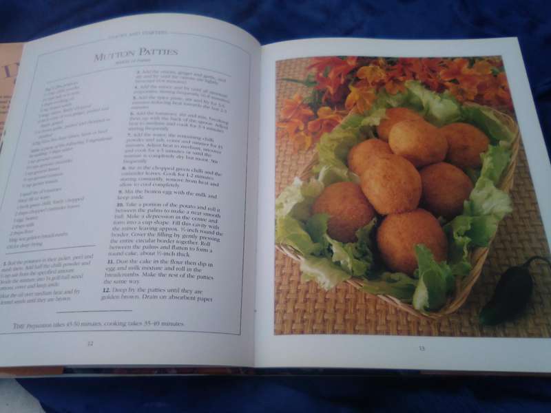"Indian Cooking"  Hard cover.
