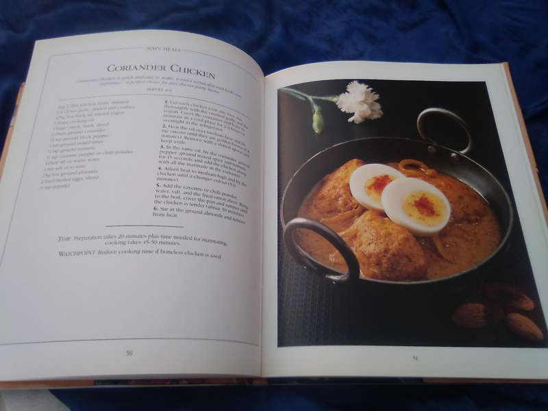 "Indian Cooking"  Hard cover.