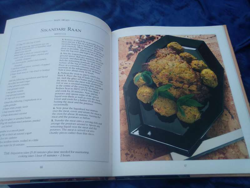 "Indian Cooking"  Hard cover.