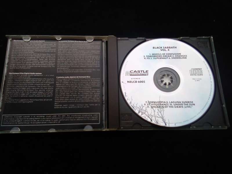 CD.  Black Sabbath.  Vol. 4.