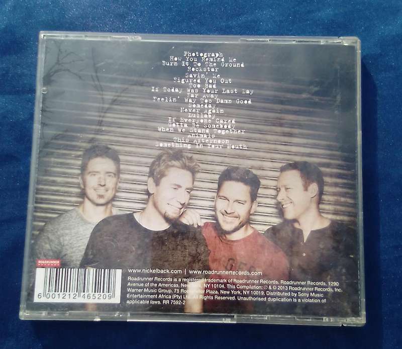 CD.  The Best of Nickelback.