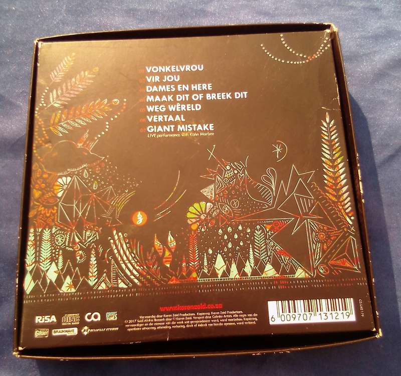 CD.  Karen Zoid.  Op die Oomblik.