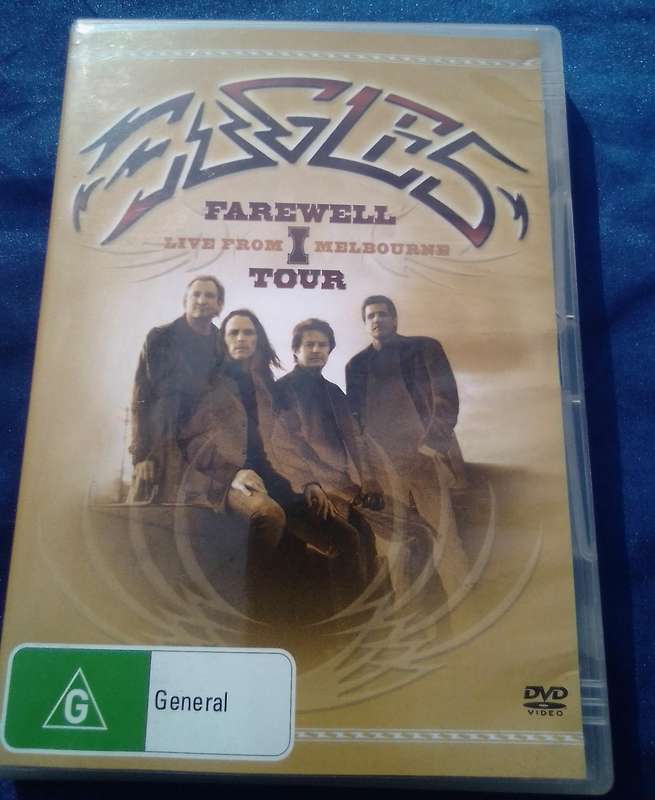 DVD Eagles Farewell Tour. 2 discs.