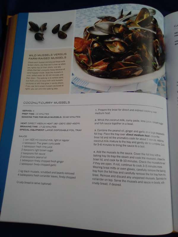 "Weber Braai Bible"  Hard cover.