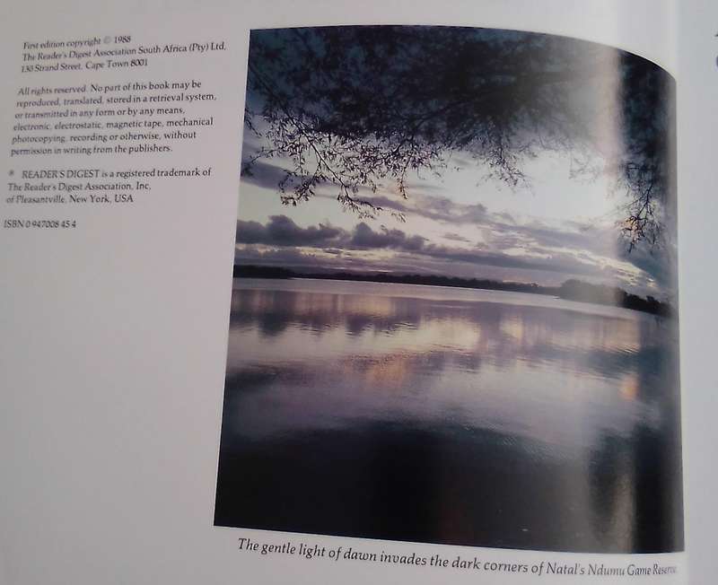 "South Africa Magnificent Land"  Hard cover.