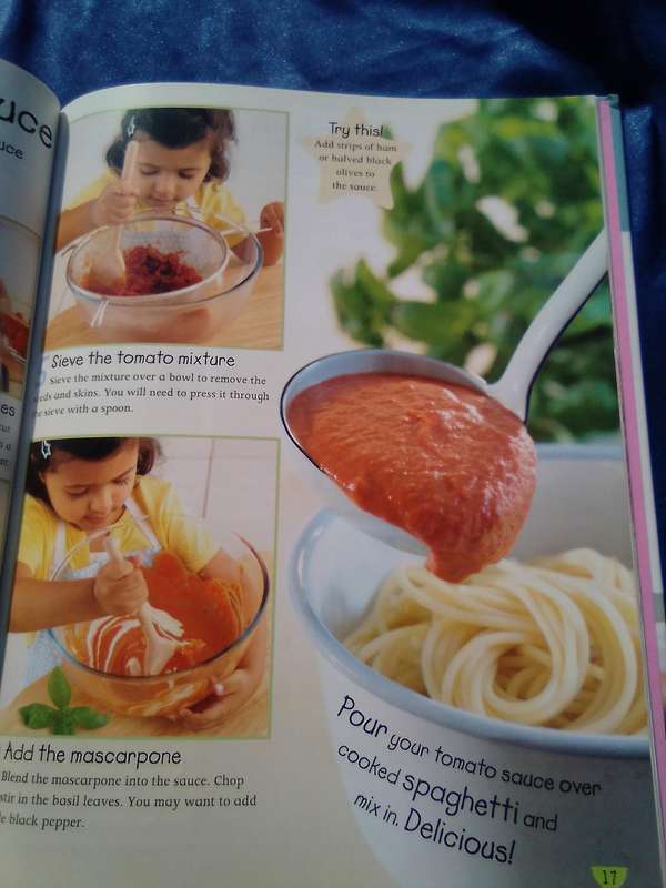 "Mummy and Me Cookbook". Hard cover.