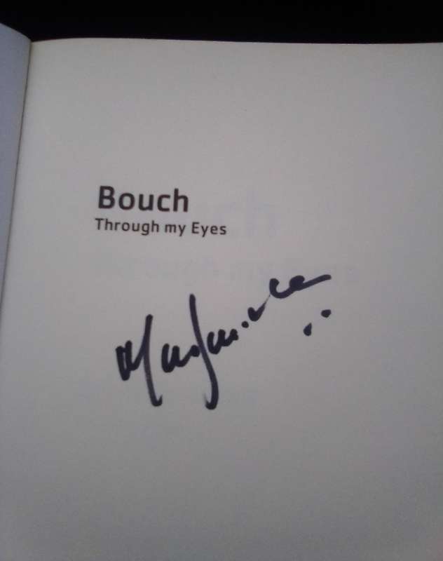 SIGNED.  "Bouch". Mark Boucher.  Soft cover.