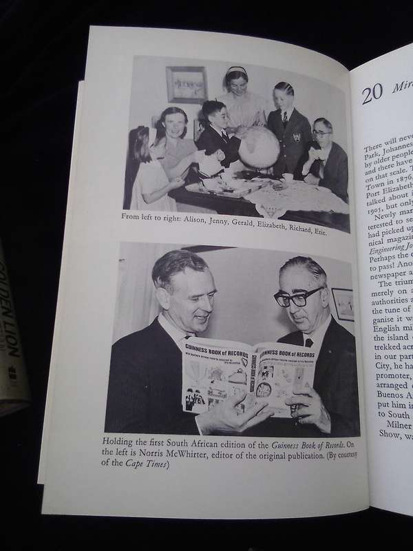 "Memories and Sketches"  Eric Rosenthal.  Hard cover .over.