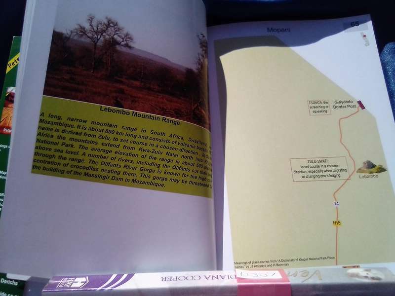 "Peter's Guide.  Kruger National Park". Soft   cover.