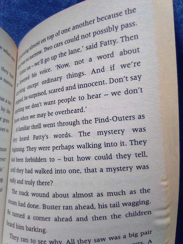 "Enid Blyton.  The Mystery of the Hidden House". Soft cover.