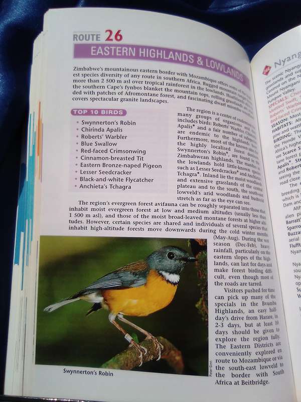 "Sasol Southern African  Bird Finder"  Soft cover.