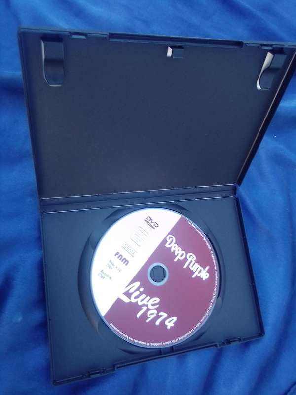 DVD Deep Purple.  Live 1974.