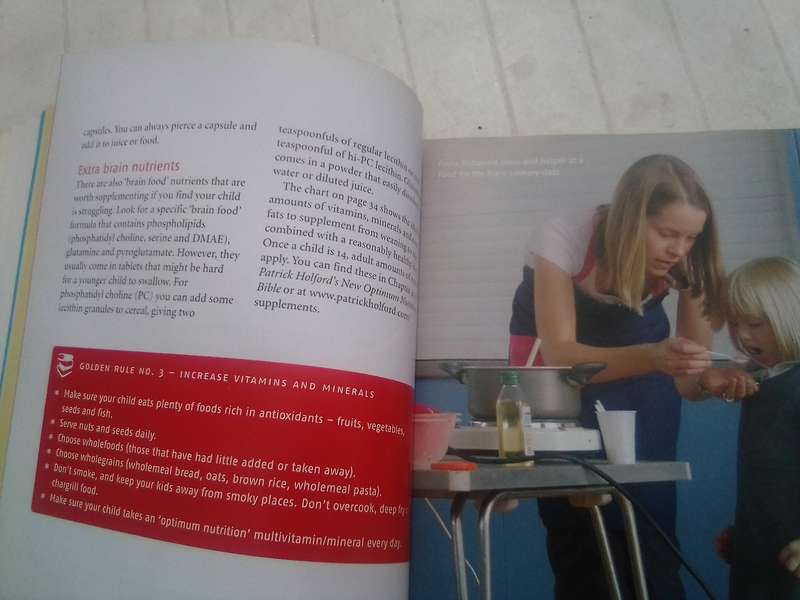"Smart Food for Smart Kids"  Soft  cover.