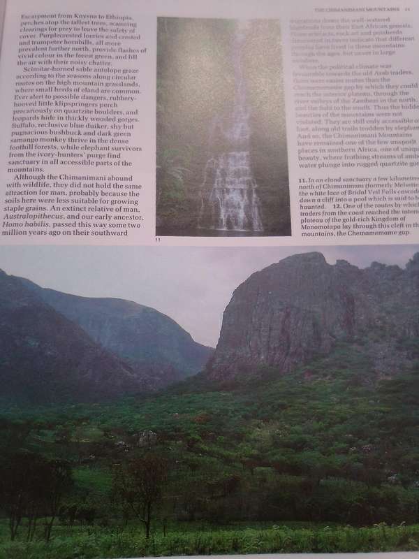 "The Natural Wonder of Southern Africa" Hard  cover.