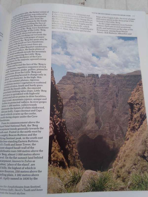 "The Natural Wonder of Southern Africa" Hard  cover.