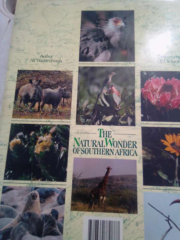 "The Natural Wonder of Southern Africa" Hard  cover.