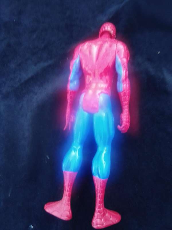 12" high Super Hero figurine. Spiderman.