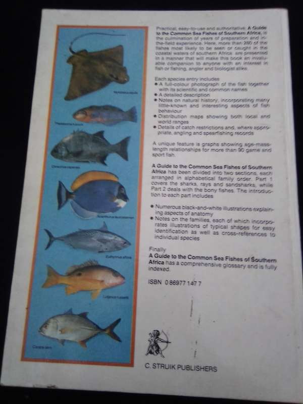 "A Guide to the Common Sea  Fishes of Southern Africa"  Hard copy.